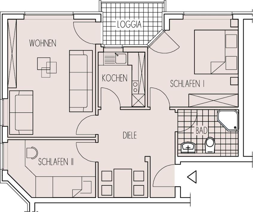 Haus Am Kurpark Leilighet Bad Driburg Eksteriør bilde